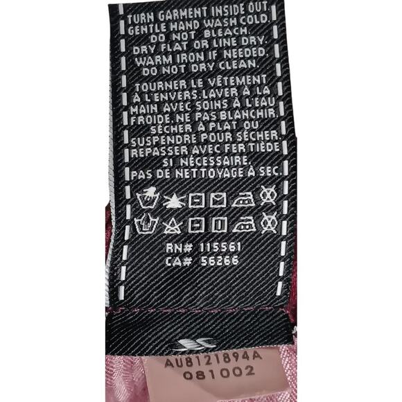 7 For All Mankind Coated Skinny Jeans Women’s 27 Dark Purple Metallic Waxed - Picture 16 of 16